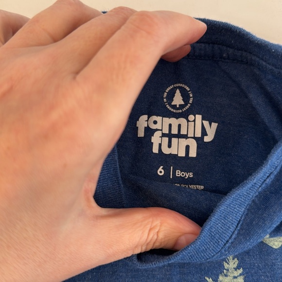 Snoopy Blue Nature Rocks Short Sleeve Tee - Picture 2 of 13